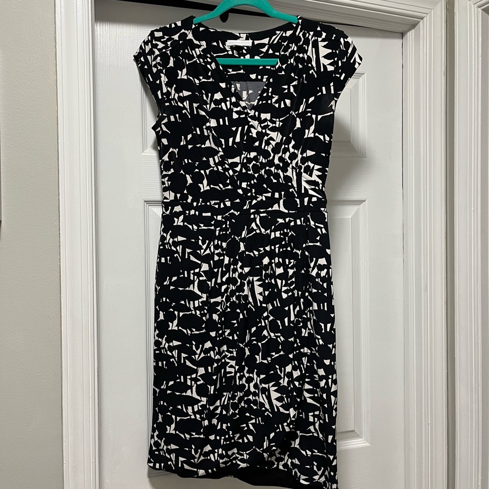 Black and white dress
